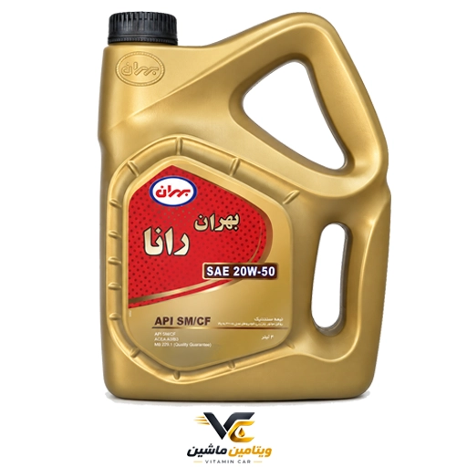 روغن موتور 20w-50 بهران رانا 4لیتری